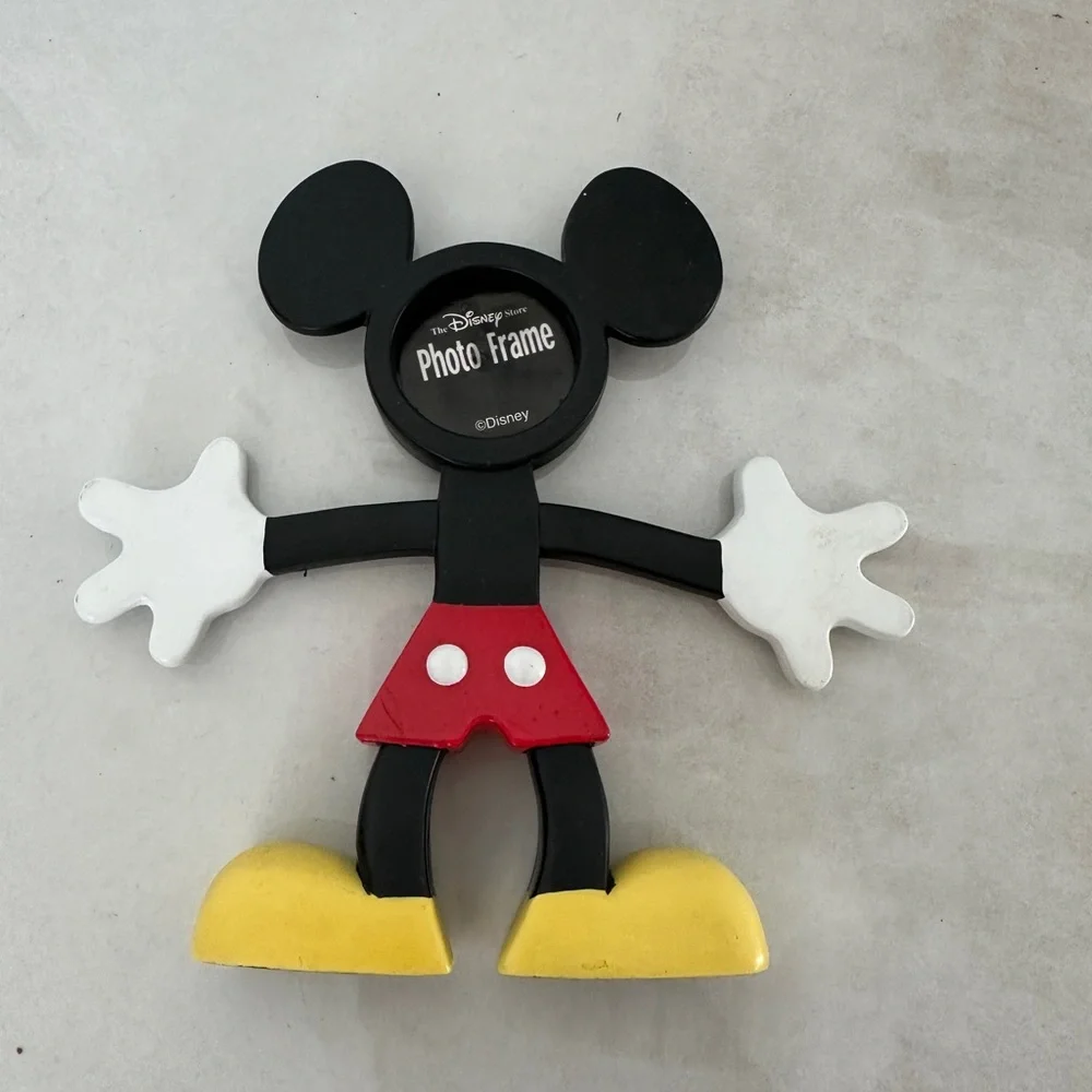 Vintage Mickey & Minnie Mouse Disney Photo Frame Figures Perfect 4 Disney Lovers